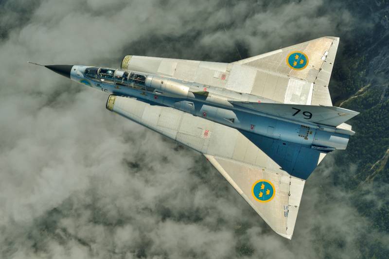 Шведский дракон. SAAB 35 Draken ввс