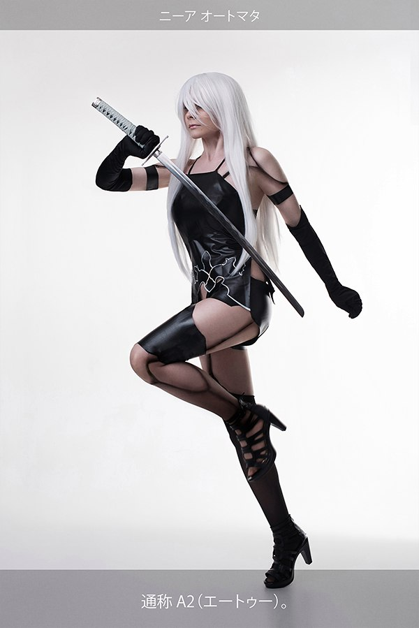 NieR: Automata - красивый косплей на YoRHa А2 NieR: Automata - красивый косплей на YoRHa А2 Игры,косплей