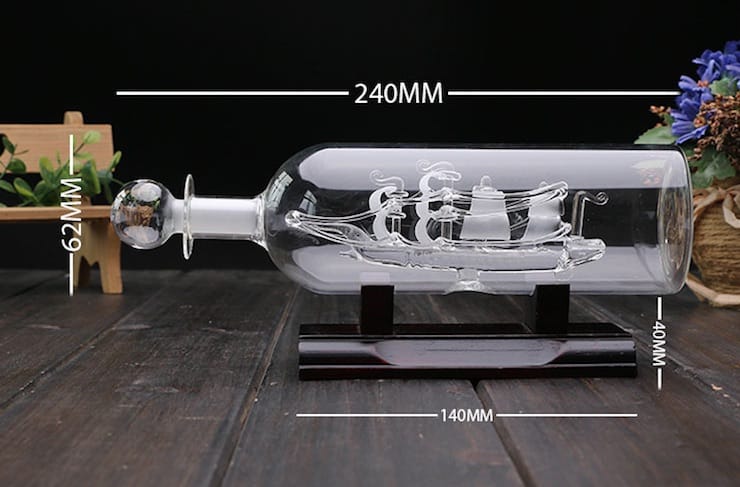 Корабль в бутылке: как засовывают поделки,сувениры