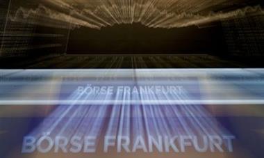 FILE PHOTO: The German share price index (DAX) board is seen at the end of a trading day at the German stock exchange (Deutsche Boerse) in Frankfurt, Germany, February 12, 2019. REUTERS/Kai Pfaffenbach/File Photo 