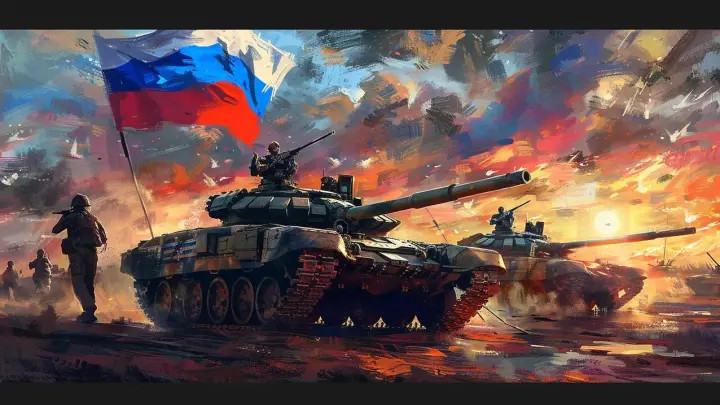 армия России завела танки в Красноармейск, карты боевых действий