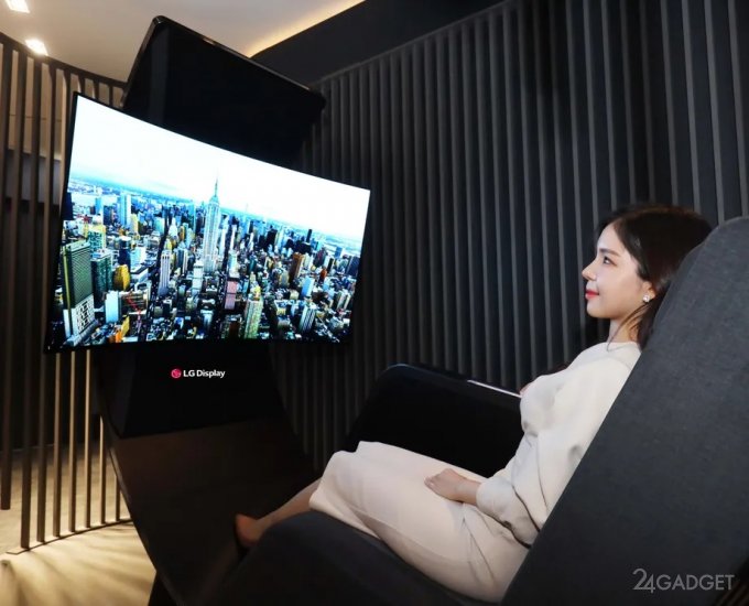 LG Display представила необычные развлекательные системы с изогнутыми дисплеями Chair, Media, Display, панели, концептуальной, платформа, платформы, пользователя, головой, панель, кресло, которой, одной, становится, системы, выставке, сотрудничества, компании, традиционные, рынке