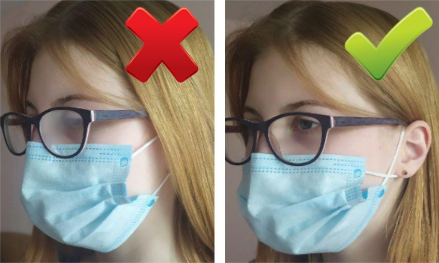 Что делать, чтобы очки не запотевали из-за маски: карантинные советы Маска,очки,полезные советы