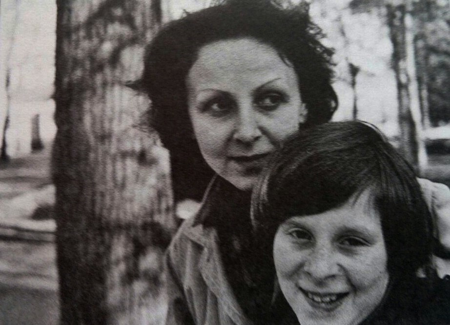 Марианна Басманова с сыном Андреем