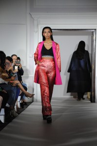 LONDON, ENGLAND - MAY 19:  Models walk the catwalk during Cruz Bueno Fashion Show Season 2016 on May 19, 2016 in London, England.  (Photo by David M. Benett/Dave Benett/Getty Images for Cruz Bueno Ltd.)