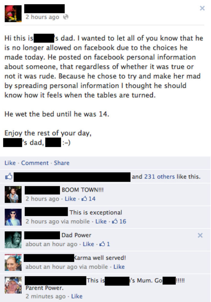 Parents Who Know How To Facebook Are Dangerous