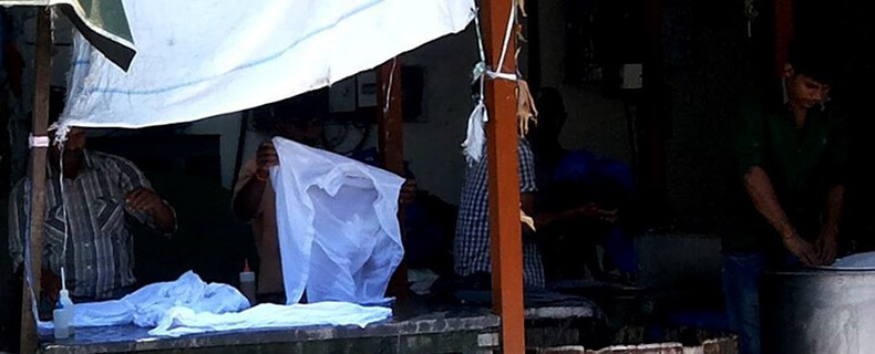 Куда Zara отправляет одежду перед продажей: Дхоби Гхат