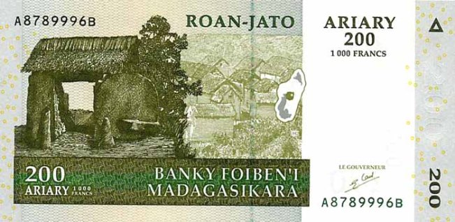 Мадагаскарские деньги