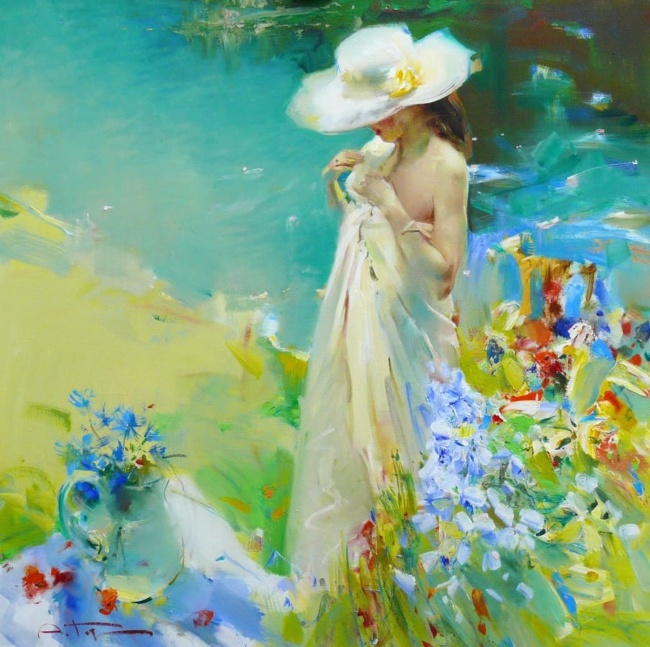 Художник Александр Горбиков. Она дитя причудливого сна Художник Александр Горбиков. Она дитя причудливого сна