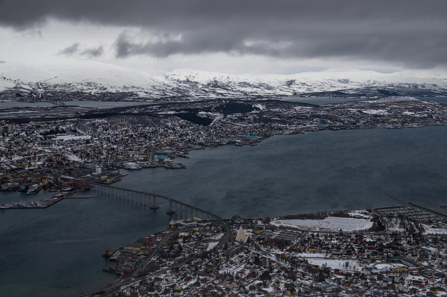 Тромсё — «самый» северный город Норвегии. ФОТО
