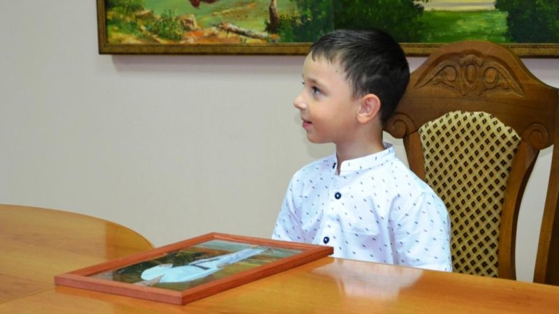 Пятилетний Артем из Новочеркасска получил подарок от Путина на день рождения