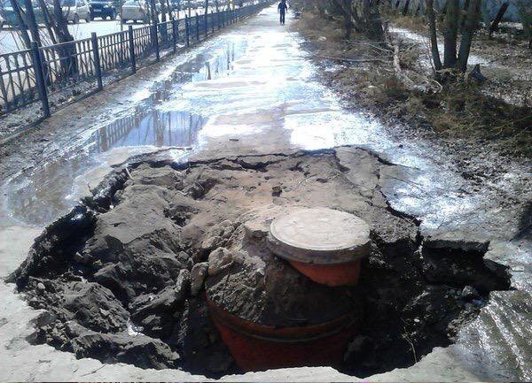 Уникальная работа пермских мастеров. 3д рисунки, дороги, приколы