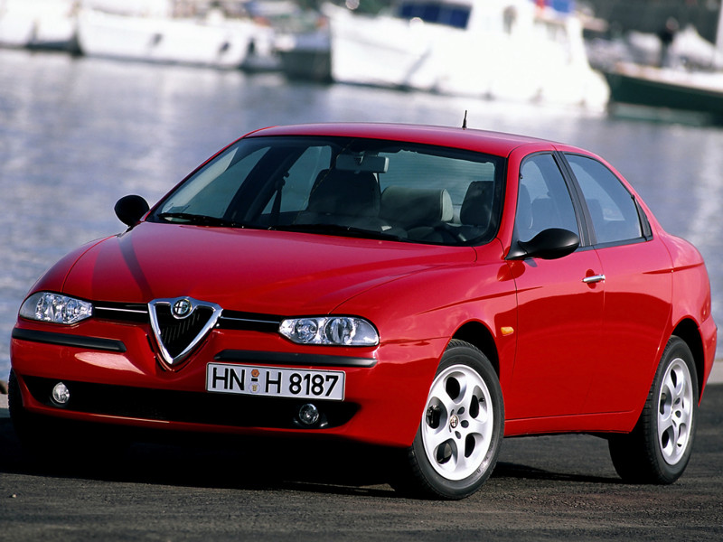 1998 - Alfa Romeo 156 авто, история