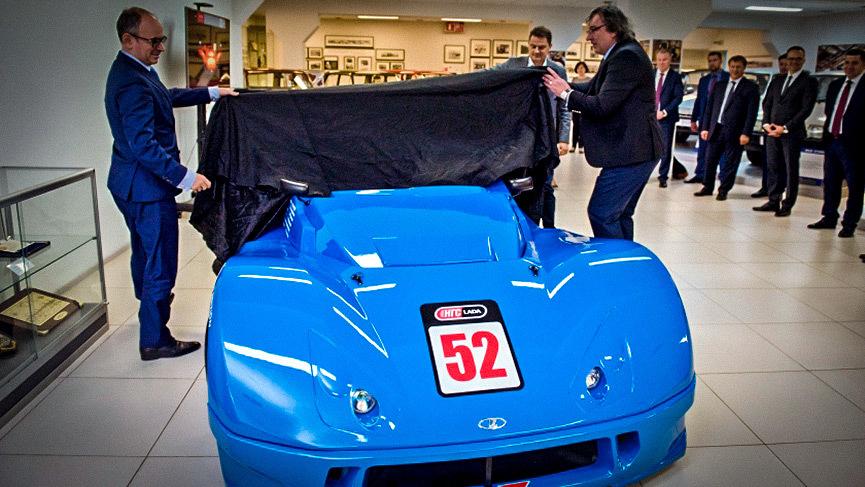 В музей Lada привезли уникальный гоночный родстер lada revolution,автомобили,Марки и модели,ретро