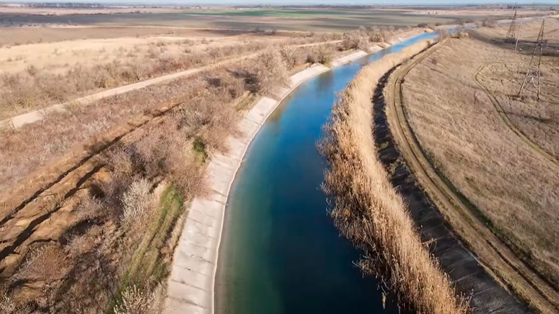 Северо-Крымский канал начал наполняться водой после подрыва дамбы на Украине