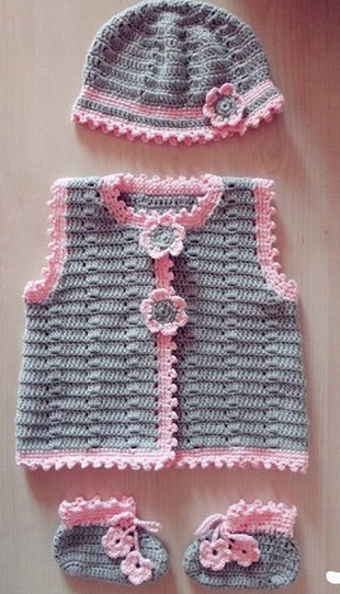 Детский комплект крючком