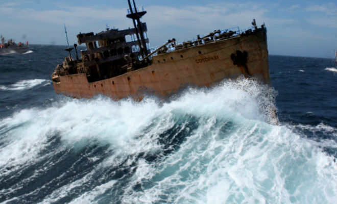 Береговая охрана Кубы обнаружила исчезнувший в Бермудском треугольнике корабль. Судно, пропавшее 100 лет назад, стояло на отмели