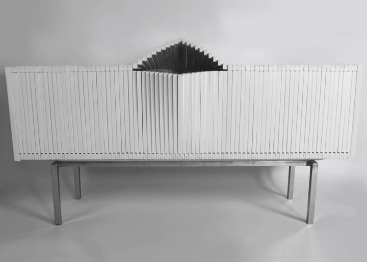 Удивительный шкаф Wave Cabinet от Sebastian Errazuriz