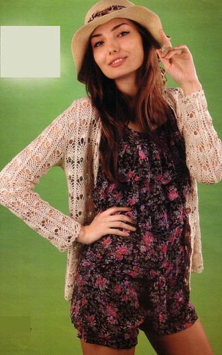 Вязание крючком - жакет