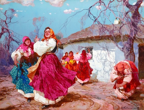 картина художника Степана Колесникова – 35 художник Степан Колесников картины – 35