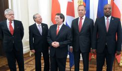 Сергей Лавров во время встречи с главами МИД стран Латинской Америки