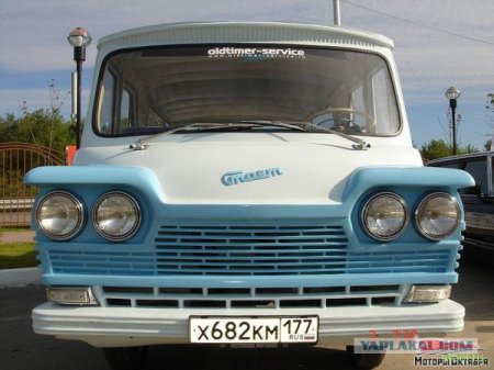 Уникальные авто СССР: микроавтобус 