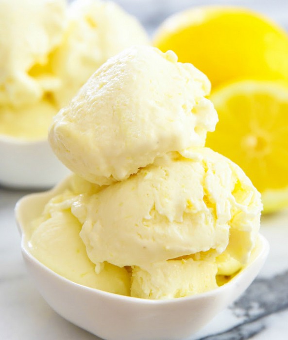 Восхитительное лимонное мороженое