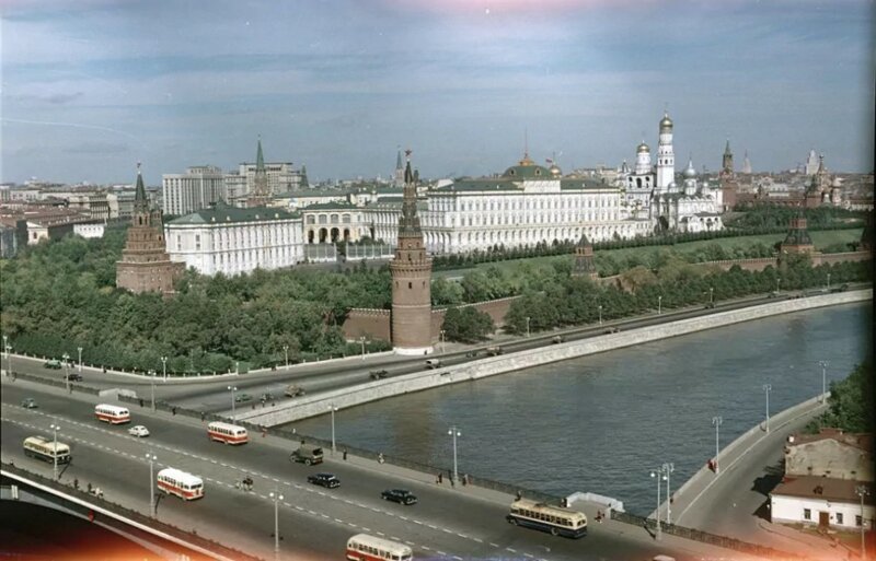 Москва 1950-х фото старина