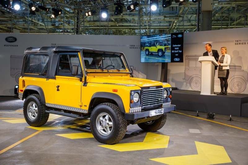 Land Rover свернула производство внедорожника Defender авто, история авто