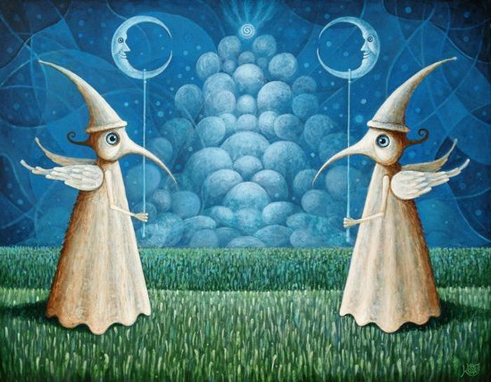 Необычные творения польского художника с огромной фантазией Необычные творения польского художника с огромной фантазией