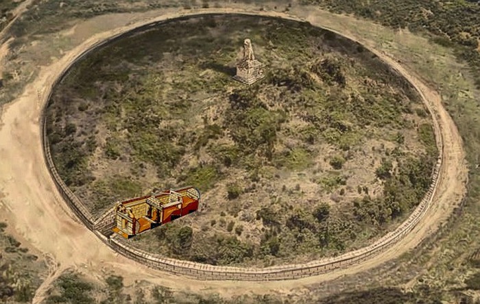 Схема места раскопок в Амфиполисе. | Фото: amphipolis.gr. 