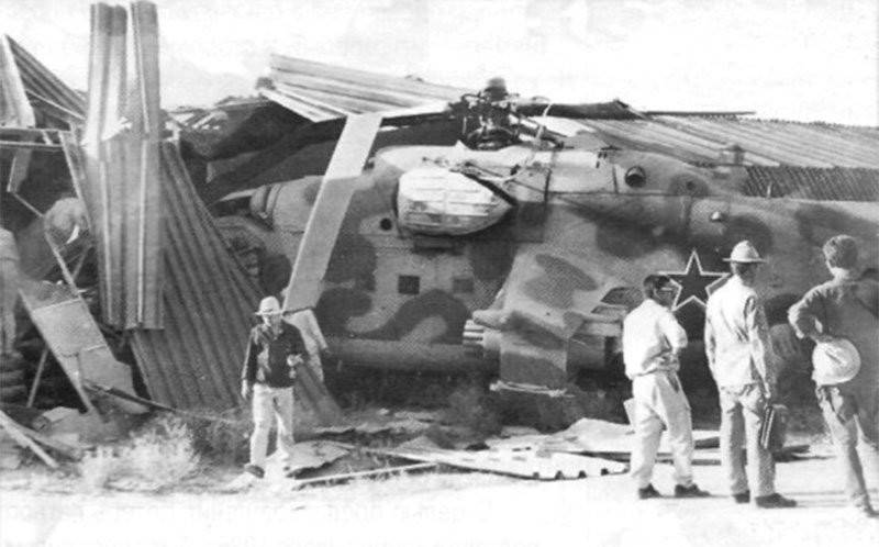 Сбитый на Афганистаном в 80-е годы советский лётчик остался жив