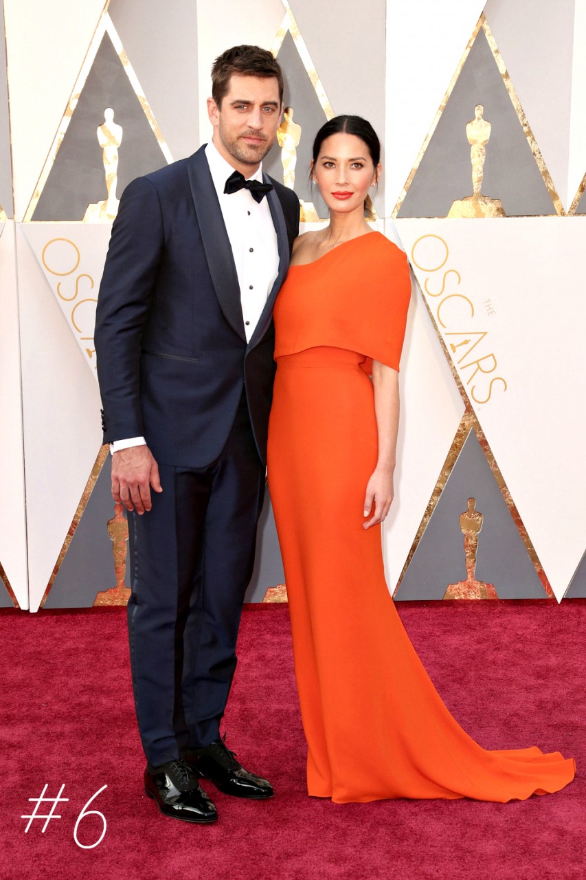 OLIVIA MUNN AND AARON RODGERS