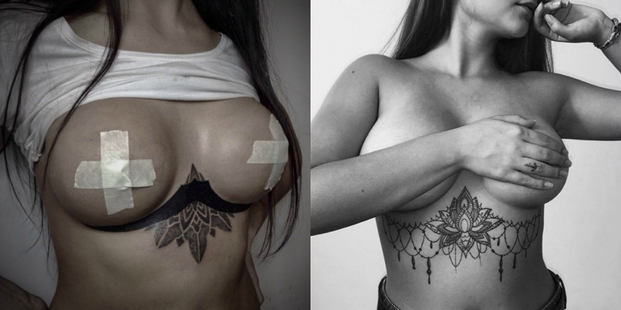 Nude Boob Tattoos