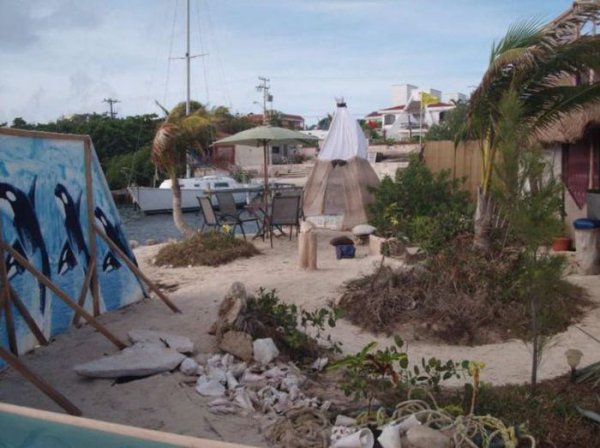 Искусственный остров из пластиковых бутылок Искусственный остров из пластиковых бутылок сделай сам