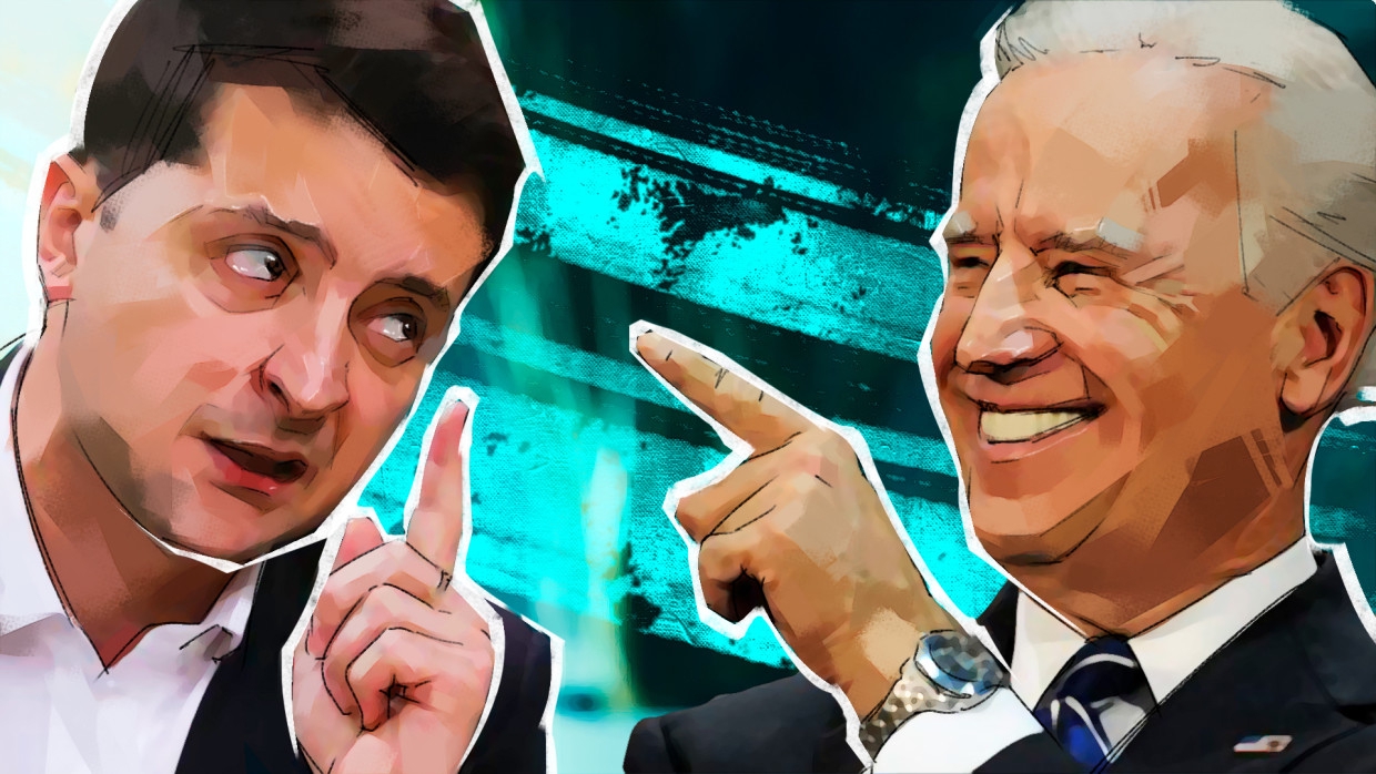 Провал Зеленского на переговорах с Байденом и Меркель рассмешил читателей «Гуаньча»