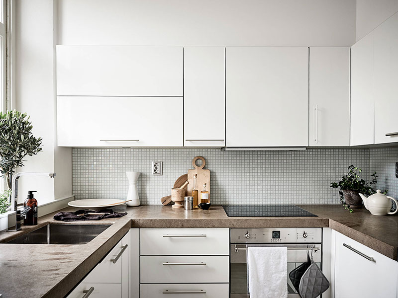 Маленькая квартира в песочных оттенках в скандинавском стиле Маленькая квартира в песочных оттенках в скандинавском стиле Гетеборг,желтый цвет,интерьер и дизайн,квартира,малометражка,Скандинавский стиль,Швеция