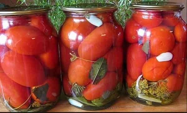 Рецепт вкусных и сладких «Царских» помидор без уксуса