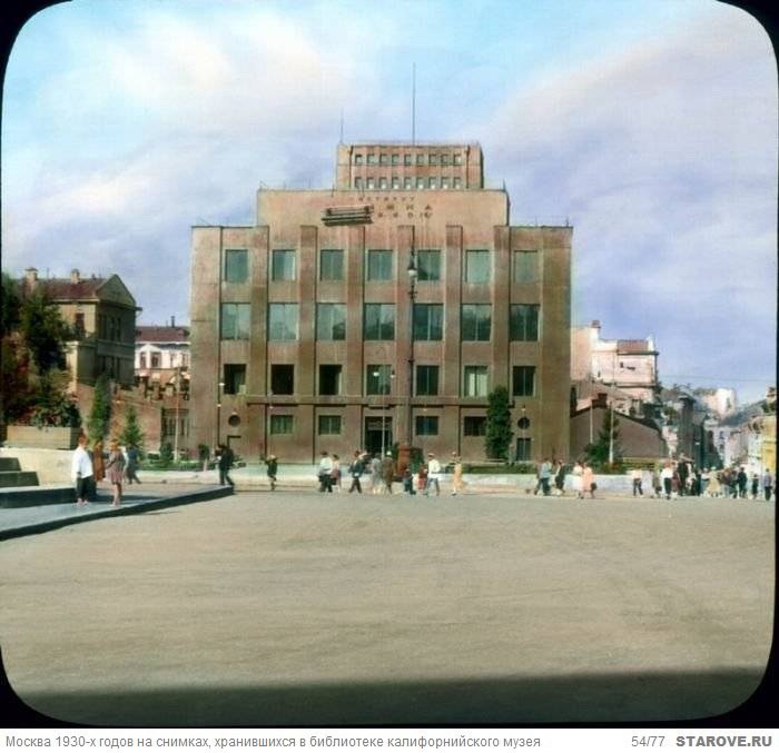 Москва 1930-х годов на снимках Бренсона Деку