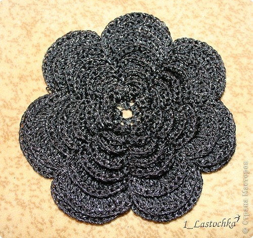 Вязание крючком - Сумочка-цеток