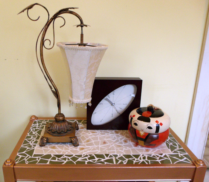 Мозаика из битых тарелок: мастер-класс