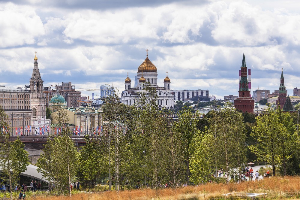 Зарядье местность