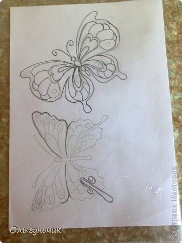 Бабочка в технике шпагатная филигрань Бабочка в технике шпагатная филигрань своими руками,шпагатная филигрань