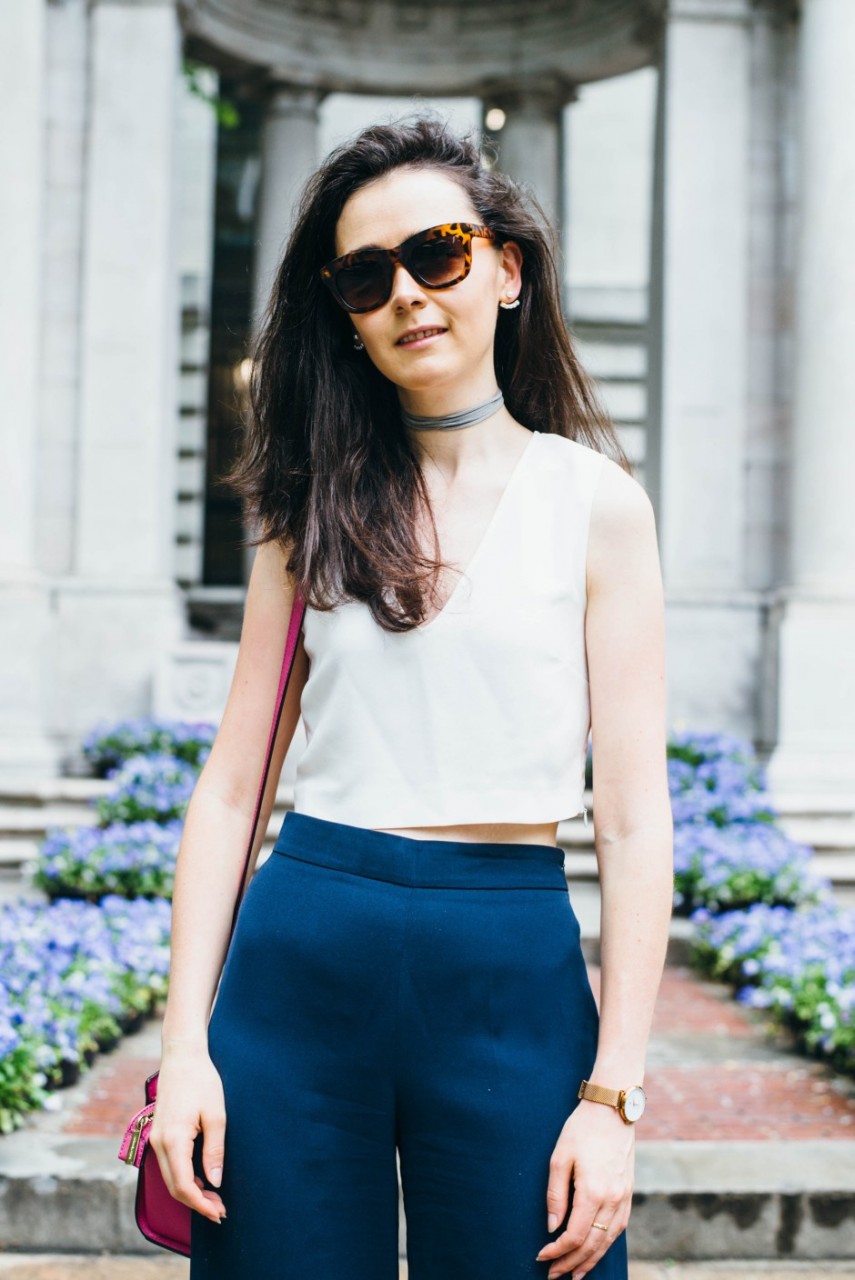 how to wear culottes in summer 9