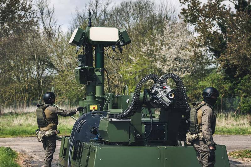 Британский ЗАК Terrahawk Paladin для Украины Британский ЗАК Terrahawk Paladin для Украины оружие