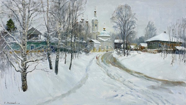 Зимние пейзажи Олега Молчанова
