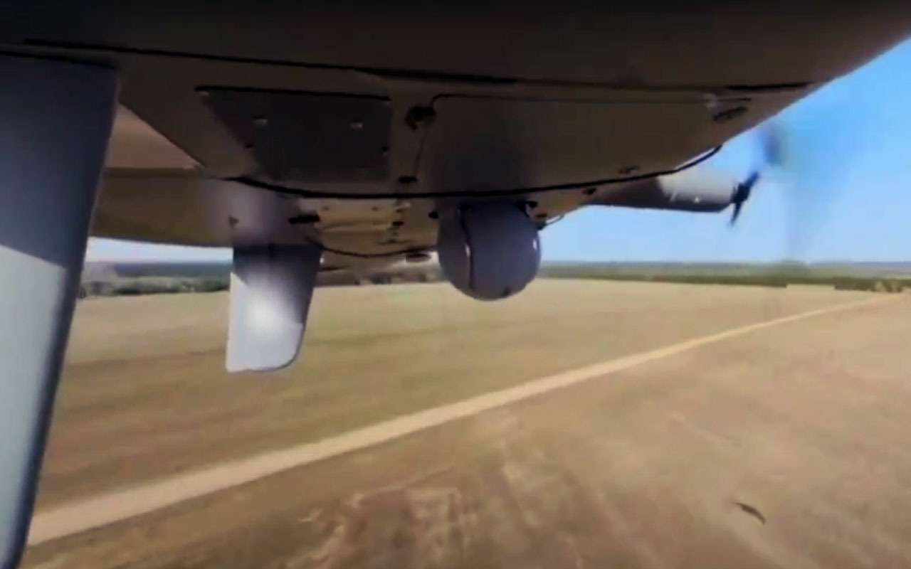 Скат от «Калашникова» — первое видео полета