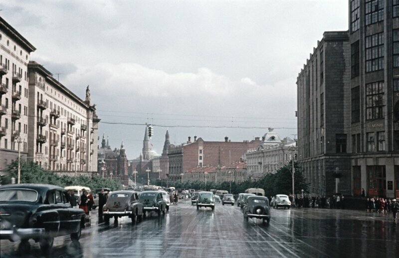 Москва 1950-х фото старина