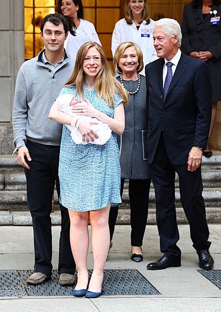 Челси Клинтон родила третьего ребенка: первые детали 