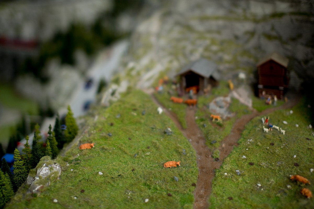 Музей маленьких чудес — Miniatur  Wunderland  в Гамбурге Дальние дали